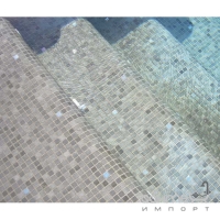 Мозаїка 31,6x31,6 Mosavit Basic Mezclas BR-4001 GRIS OSCURO (світло-сіра)