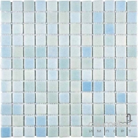 Мозаїка 31,6x31,6 Mosavit Basic Mezclas COMBI-8 (COMBI HIELO) (біла/блакитна)