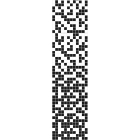Мозаїчна розтяжка 31,6x31,6 Mosavit Basic Degradado BICOLOR NEGRO (101-901) (чорна, біла)