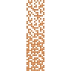 Мозаичная растяжка 31,6x31,6 Mosavit Basic Degradado BICOLOR NARANJA (101-702) (оранжевая, белая)