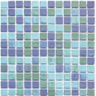 Мозаика 31,6x31,6 Mosavit Basic Acquarella ACQUA-3 SAHE (микс синего и зеленого цветов)