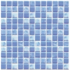 Мозаика 31,6x31,6 Mosavit Basic Acquarella ACQUA-2 CAPRI (микс голубого цвета)