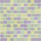 Мозаїка 31,6x31,6 Mosavit Basic Acquarella ACQUA-6 LAVANDA (мікс фіолетового та жовтого кольорів)