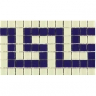 Мозаїчний бордюр люмінесцентний 18,4x31,6 Mosavit Design Fosvit Cenefas GRECA F-1