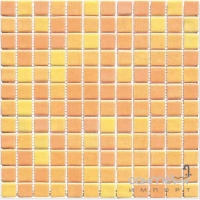Мозаїка 31,6x31,6 Mosavit Basic Acquarella ACQUA-4 ORAN (мікс оранжевого кольору)