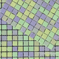 Мозаїка 31,6x31,6 Mosavit Basic Acquarella ACQUA-6 LAVANDA (мікс фіолетового та жовтого кольорів)