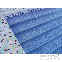 Мозаїка люмінесцентна 31,6x31,6 Mosavit Design Fosvit CORCEGA (синя мікс)