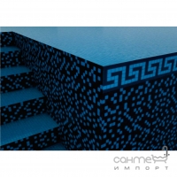 Мозаика люминесцентная 31,6x31,6 Mosavit Design Fosvit SANTORINI (синяя микс)