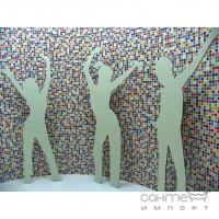 Мозаїка люмінесцентна 31,6x31,6 Mosavit Design Fosvit MEZCLA DISCO (кольорова мікс)