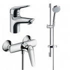 Набор смесителей Hansgrohe Novus 70 710262773 хром