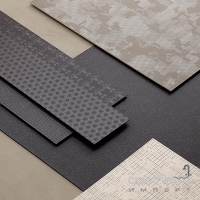 Керамогранит универсальный 30х120 Mutina Cover Nouveau Black, арт. PUCBL95