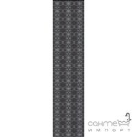 Керамограніт універсальний 30х120 Mutina Cover Stitch Black, арт. PUCBL94