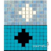 Мозаичный бордюр, люминесцентный 18,4x31,6 Mosavit Design Fosvit Cenefas ALTEA F-3