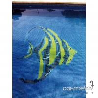 Панно из мозаики, дельфины 285x380 Mosavit Decoracion Animales Acuaticos DELFINES EN EL MAR