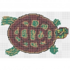 Панно із мозаїки, черепаха 190x285 Mosavit Decoracion