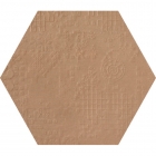Керамогранит универсальный, шестиугольный 60х60 Mutina Dechirer Esagona Decor Ecru, арт. PUDD75