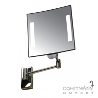 Готельне дзеркало з LED підсвічуванням JVD Galaxy 866768 хром