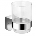 Склянка підвісна скляна Ferro Audrey AD03 хром