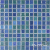 Мозаика 31,6x31,6 Mosavit Design Acquaris SAHE (синяя, зеленая)