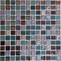 Мозаїка 31,6x31,6 Mosavit Mezcla Oriental SAHE (чорна)