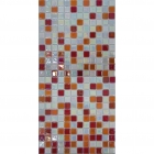Розтяжка мозаїка 31,6x31,6 Mosavit Design Acquaris Degradado ROJO (біла/червона)
