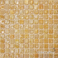 Мозаїка 31,6x31,6 Mosavit Design Pandora DORE 100% (золото)