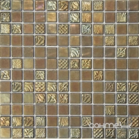 Мозаика 31,6x31,6 Mosavit Design Pandora ODA 50% (коричневая)
