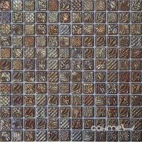 Мозаика 31,6x31,6 Mosavit Design Pandora TORNASOL 100% (коричневая)