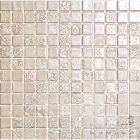 Мозаїка 31,6x31,6 Mosavit Design Pandora VAINIGLIA 50% (бежева)