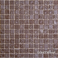 Мозаїка 31,6x31,6 Mosavit Design Pandora WENGUE 100% (темно-коричнева)