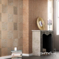 Мозаїка 31,6x31,6 Mosavit Design Metalico COBRE (коричнева)