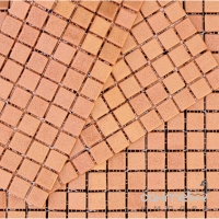 Мозаика 31,6x31,6 Mosavit Design Metalico COBRE (коричневая)