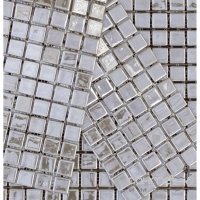 Мозаїка 31,6x31,6 Mosavit Design Metalico INOX (світло-сіра)