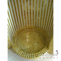 Мозаика панно 31,6x31,6 Mosavit Design Vintage LINEAS DORE (белая, золото)