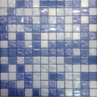 Мозаика 31,6x31,6 Mosavit Design Trendy CELESTE (белая, синяя)