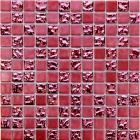 Мозаїка 31,6x31,6 Mosavit Design Drops PASION 50% (червона)