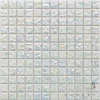 Мозаїка 31,6x31,6 Mosavit Design Drops BLANCO 100% (біла)