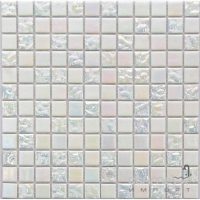 Мозаїка 31,6x31,6 Mosavit Design Drops BLANCO 50% (біла)