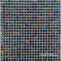 Мозаїка 31,6x31,6 Mosavit Colors Mikros GRAFITO (чорна, глянсова)
