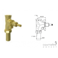 Встроенный запорный вентиль 1