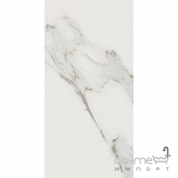 Напольная плитка под мрамор 30x60 Mirage Jewels Calacatta Reale JW 02 Naturale (белая, натуральная)