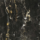 Напольная плитка под мрамор 60x60 Mirage Jewels Black Gold JW 11 Lucido (черная, полированная)