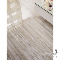 Плитка під мармур 30x60 Mirage Jewels Travertino Grey JW 07 Naturale (сіра, натуральна)