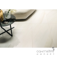 Напольная плитка под мрамор 60x60 Mirage Jewels Elegant White JW 09 Naturale (белая, натуральная)