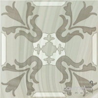Плитка для підлоги, декор 19,2x19,2 La Fabbrica Astra Set Decoro Formella Lap. Ret. Selenite (світло-сіра)