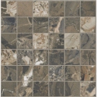Мозаика матовая 33,3x33,3 La Fabbrica Smart Mosaico Tessere 5,25x5,25 Nat. Rett. Acorn (коричневая)