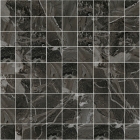 Мозаика матовая 33,3x33,3 La Fabbrica Smart Mosaico Tessere 3,35x3,35 Nat. Rett. Ebony (черная)