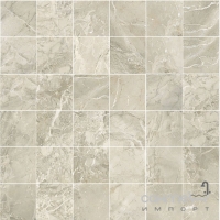 Мозаика матовая 33,3x33,3 La Fabbrica Smart Mosaico Tessere 5,25x5,25 Nat. Rett. Cotton (бежевая)