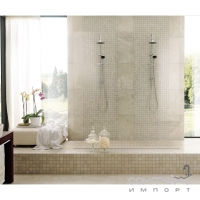 Мозаика матовая 33,3x33,3 La Fabbrica Smart Mosaico Tessere 5,25x5,25 Nat. Rett. Cotton (бежевая)