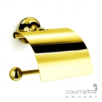 Тримач для туалетного паперу з кришкою Lineabeta Venessia 52907.30 золото